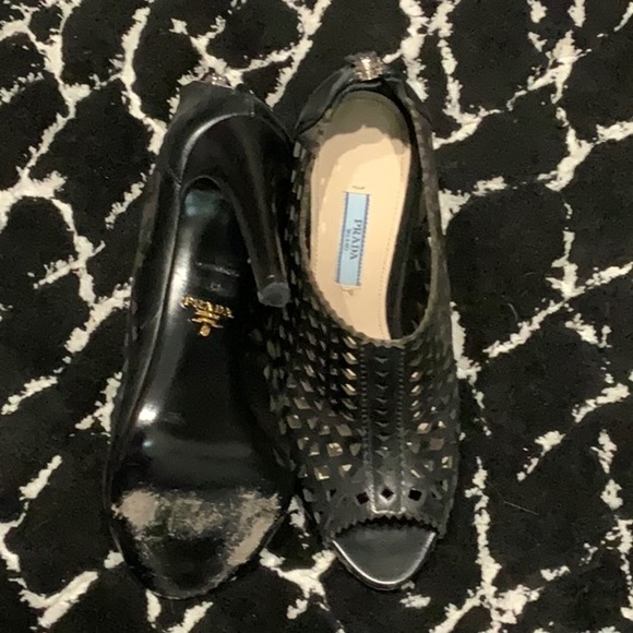 Prada shoe booties with see through cage! - Picture 6 of 6